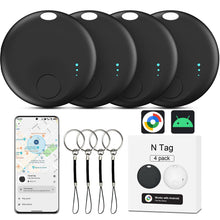 Carica l'immagine nel visualizzatore di Gallery, Air Tracker Android, 4 PCS Smart Tracker Gemini AI GPS Localizzatore Chiavi Compatibile con Trova Dispositivo(Solo Andro