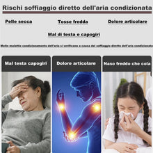 Carica l'immagine nel visualizzatore di Gallery, Deflettore per Condizionatore Universale, Regolabile Parabrezza Deflettore Aria Condizionata Scudo per Condizionatori da
