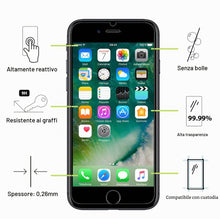 Carica l'immagine nel visualizzatore di Gallery, Vetro Temperato per iPhone 7 / iPhone 8 / iPhone SE 2020 / iPhone SE 2022 [3 Pezzi] Vetrino Protettivo Pellicola Protezi