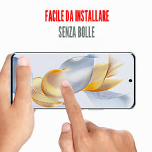 Carica l'immagine nel visualizzatore di Gallery, WFTE [2 pellicole protettive per Honor 90, in vetro temperato 3D, durezza 9H, antigraffio, anti-olio, anti-bolle, compat