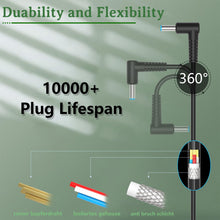 Carica l'immagine nel visualizzatore di Gallery, Caricatore per HP，Alimentatore 45W per Hp Elitebook Punta blu (4,5×3,0 mm)