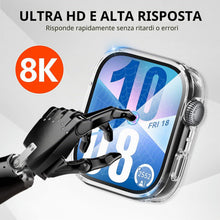 Carica l'immagine nel visualizzatore di Gallery, Diruite 2 Pezzi Cover per Huawei Watch Fit 4 Custodia Protettiva,Vetro Temperato Pellicola Protettiva 9H HD Durezza PC C