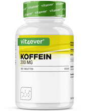 Carica l'immagine nel visualizzatore di Gallery, vit4ever Compresse di Caffeina da 200 mg ciascuna – 500 Compresse