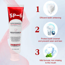 Carica l'immagine nel visualizzatore di Gallery, SP-6 Dentifricio Probiotico Sbiancante 3 * 140g