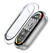 Carica l'immagine nel visualizzatore di Gallery, FDHYFGDY Custodie per Xiaomi Smart Band 10,Custodia Protettiva con Pellicola Protettiva per lo Schermo, Rigida Antigraff