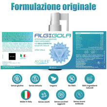 Carica l'immagine nel visualizzatore di Gallery, Spray Gola Antinfiammatorio Forte Per Adulti e Bambini 30 ml. Spray mal di Gola Forte con Lisozima, Vitamina D, Tea Tree