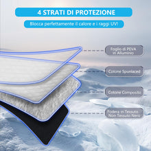 Carica l'immagine nel visualizzatore di Gallery, Copri Parabrezza Auto Ghiaccio Inverno Pieghevole con Sacchetto di Stoccaggio Anti Neve, Ghiaccio, Brina, Polvere, Antig