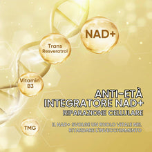 Carica l'immagine nel visualizzatore di Gallery, NAD+ 1500 mg con Resveratrolo, Integratore Anti‑Invecchiamento e Anti‑Età, Sostegno di Energia, Vegetariane, 120 Capsule