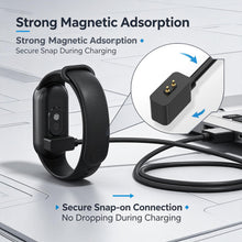 Carica l'immagine nel visualizzatore di Gallery, Compatibile con Xiaomi e Huawei 10/8/9 FNC, cavi di ricarica, caricabatterie e orologi collegati Redmi con ricarica magn