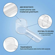 Carica l'immagine nel visualizzatore di Gallery, 10 Pezzi Copri Spazzolino Elettrico, Copri Testine Ora B Traspiranti e Trasparenti, Copri Spazzolino Ora B, per la Prote