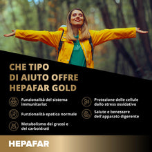 Carica l'immagine nel visualizzatore di Gallery, Sensilab Hepafar Gold Premium, 30 capsule