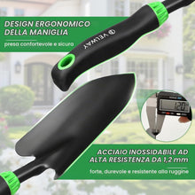 Carica l'immagine nel visualizzatore di Gallery, Velway Set Attrezzi Giardinaggio 11 Pezzi in Acciaio Inox Antiruggine