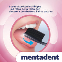 Carica l'immagine nel visualizzatore di Gallery, Mentadent Spazzolino Gengive Sensibili, Setole Soft, 4 Spazzolini