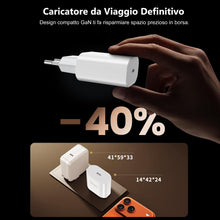 Carica l'immagine nel visualizzatore di Gallery, Caricatore USB C 40W per iPhone 17/17 Pro/17 Pro Max/17 Air, iPhone 16/15, USB C Caricabatterie Alimentatore Presa Spina