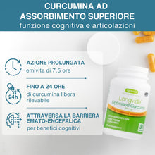 Carica l'immagine nel visualizzatore di Gallery, Igennus Longvida Curcumina 500 mg, 285x Maggiore Biodisponibilità, Vegano