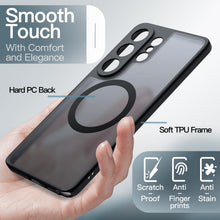 Carica l'immagine nel visualizzatore di Gallery, JETech Cover Magnetica Opaca per Samsung Galaxy S26 Ultra, Nero