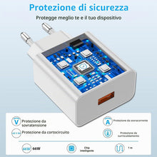 Carica l'immagine nel visualizzatore di Gallery, Caricatore 66w SuperCharge per Honor Magic 8 7 6 5 Lite Pro 90 200 X8a X8b con cavo di ricarica rapida USB C 6A, caricab