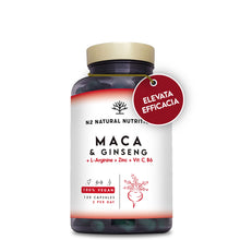 Carica l'immagine nel visualizzatore di Gallery, Maca Peruviana + Ginseng + L Arginina. Tripla Energia.