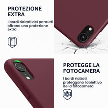 Carica l'immagine nel visualizzatore di Gallery, kwmobile Cover per Apple iPhone XR Custodia - Back Case per Smartphone in Silicone TPU - Protezione Gommata - rosso fulv