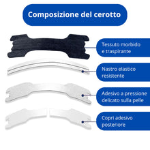 Carica l'immagine nel visualizzatore di Gallery, 120 Cerotti Nasali Respira Bene, Rimedi Antirussamento, Congestione Nasale, Cerotti Nasali Sport per Respirare Meglio da