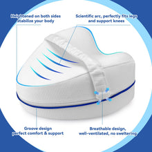 Carica l'immagine nel visualizzatore di Gallery, Cuscino per ginocchia per chi dorme sul fianco, cuscino ortopedico per gambe per dormire senza dolore, cuscino ergonomic