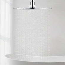 Carica l'immagine nel visualizzatore di Gallery, Ibergrif M20292 Soffione Doccia 20cm Quadrato Effetto Pioggia Inox