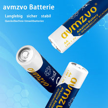 Carica l'immagine nel visualizzatore di Gallery, Batterie AA, LR6, 1,5 V, 64 pezzi, alcaline, a lunga durata, potenti, utilizzabili per giocattoli, sveglie e altri dispo