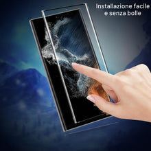 Carica l'immagine nel visualizzatore di Gallery, Kokio Vetro Temperato per Samsung Galaxy S22 Ultra 5G, 2 Pezzi Pellicola Protettiva + 2 Pezzi Pellicola Fotocamera Prote