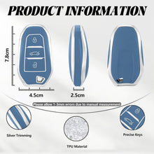 Carica l'immagine nel visualizzatore di Gallery, Cover Chiave Auto per Peugeot 208 308 2008 3008 Citroen C3 C4 C5
