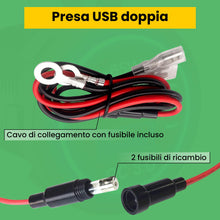 Carica l'immagine nel visualizzatore di Gallery, Offgridtec adattatore auto USB doppio 12V/24V con USB-C 65W e USB-A 18W, interruttore ON/OFF, copertura protettiva, corp