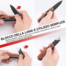 Carica l'immagine nel visualizzatore di Gallery, WORKPRO Coltello Multiuso 2 in 1