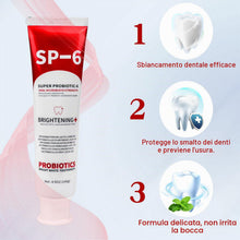 Carica l'immagine nel visualizzatore di Gallery, 3pcs SP-6 Dentifricio Probiotico Sbiancante, Fluoruro Free