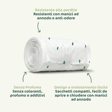 Carica l'immagine nel visualizzatore di Gallery, Eco by Naty Sacchetti ecologici usa e getta - Sacchetti per pannolini per bambini, 100% compostabili e biodegradabili (c