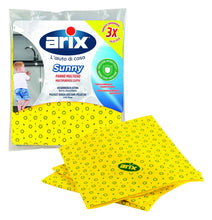 Carica l'immagine nel visualizzatore di Gallery, Arix | Sunny, Panno Multiuso in TNT, per Tutte le Superfici, Antibatterico, non Lascia Aloni, Panno Assorbente, per Spol