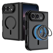 Carica l'immagine nel visualizzatore di Gallery, Fitudoos Cover per iPhone Duo con Porta anelli magnetico, Custodia protettiva antiurto per cellulare, anti-ingiallimento