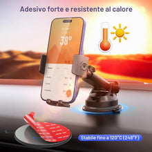 Carica l'immagine nel visualizzatore di Gallery, volport Disco Adesivo per Cruscotto ed Parabrezza 95 mm, Base Autoadesiva Resistente alle Alte Temperature per Supporti 