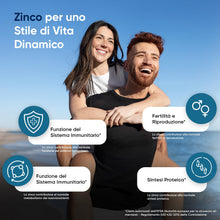 Carica l'immagine nel visualizzatore di Gallery, Zinco Integratore in 400 Compresse, Formula Vegana, 13 Mesi di Scorta