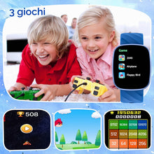 Carica l'immagine nel visualizzatore di Gallery, PTHTECHUS Smartwatch Bambini - 1.75" Orologio Smartwatch Bambini Fitness Tracker Impermeabile con 100+ Modalità Sportive