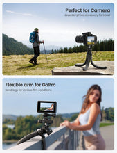 Carica l'immagine nel visualizzatore di Gallery, Lamicall Treppiede Smartphone Flessibile, [3 in 1] Mini Treppiede Cellulare
