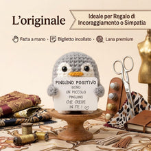 Carica l'immagine nel visualizzatore di Gallery, Pinguino Positivo© | Regalo Originale e Divertente | Idea Simpatica | Festa Bambini Ragazzi | Compleanno Bimba Bimbo| De
