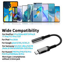 Carica l'immagine nel visualizzatore di Gallery, Adattatore USB C Jack 3.5 MM per Samsung Galaxy A16 A17 A37 A27 A57 A56 S26