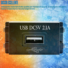 Carica l'immagine nel visualizzatore di Gallery, 3 moduli di alimentazione USB: presa da 220 V su trasformatore da 5 V, presa di ricarica USB da 2,1 A, adattatore di com