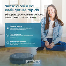Carica l'immagine nel visualizzatore di Gallery, PURIVITA® Detergente Lavapavimenti Concentrato Robot e Lavasciuga, 500ml