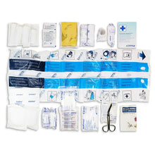 Carica l'immagine nel visualizzatore di Gallery, 4R Quattroerre.it 16056 Kit di Pronto Soccorso Auto Omologato DIN 13164, Astuccio Morbido Made in Germany, Dotazione Com