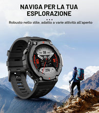 Carica l'immagine nel visualizzatore di Gallery, MoKo Cinturino Compatibile con Amazfit T-Rex 2 Smartwatch, Cinturino di Ricambio in Silicone Morbido con Cacciavite in M