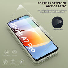 Carica l'immagine nel visualizzatore di Gallery, Cover per Xiaomi Redmi A7 Pro con Pellicole in Vetro Temperato, Traslucida Posteriore Sottile Antiurto Protettiva Case, 