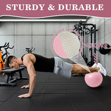 Carica l'immagine nel visualizzatore di Gallery, Vortix 3/6 palline da pilates, 25 cm, anti-esplosione e antiscivolo, piccola palla da ginnastica con tubo gonfiabile, pa