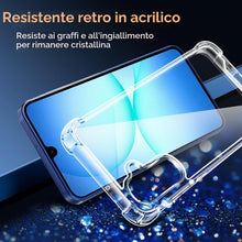 Carica l'immagine nel visualizzatore di Gallery, iVoler Anti Ingiallimento Chiaro Cover per Samsung Galaxy A18 / A17 / A16 4G / 5G, [Antiurto di Grado Militare] Custodia