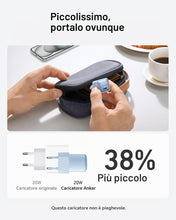 Carica l'immagine nel visualizzatore di Gallery, Anker Caricatore iPhone 511 (Nano Pro) 20W PIQ 3.0, alimentatore USB C