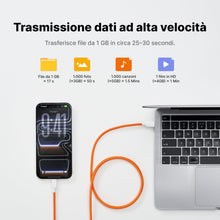 Carica l'immagine nel visualizzatore di Gallery, sharge 240W Cavo USB-C magnetico, Ricarica Rapida PD 3.2 per MacBook (1.5m)